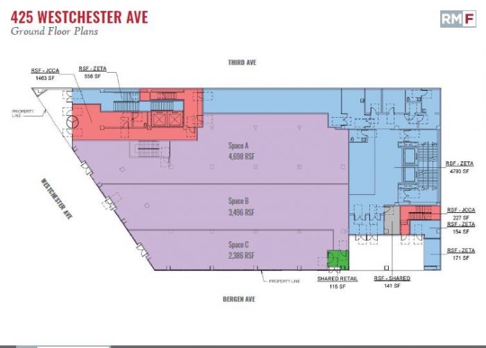 425 Westchester Ave plan